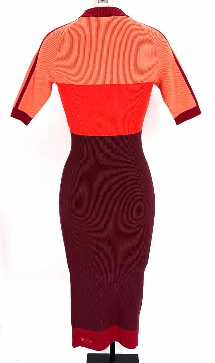 Size S Adidas Multi-Color Knit Dress