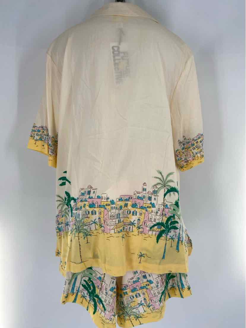 Size XXL Tan 2 PC Dress