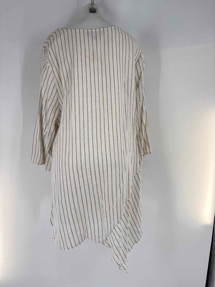 Size 2X Jones New York White Print Dress