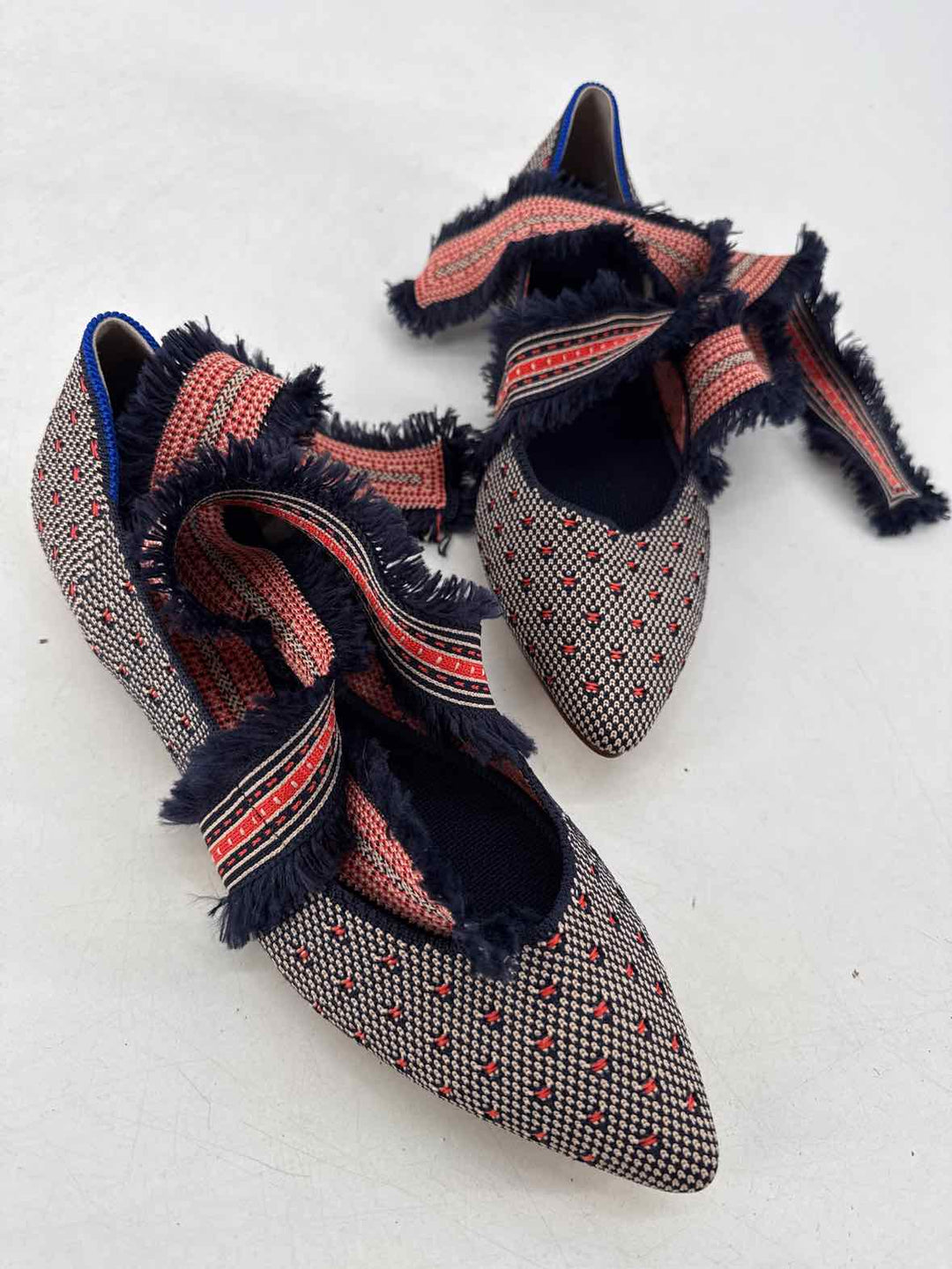 Shoe Size 10 ROTHY'S Navy Knit Flats