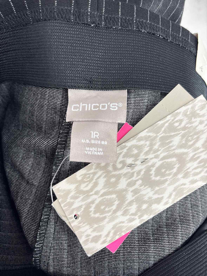 Size 8 Chico's Black Pants