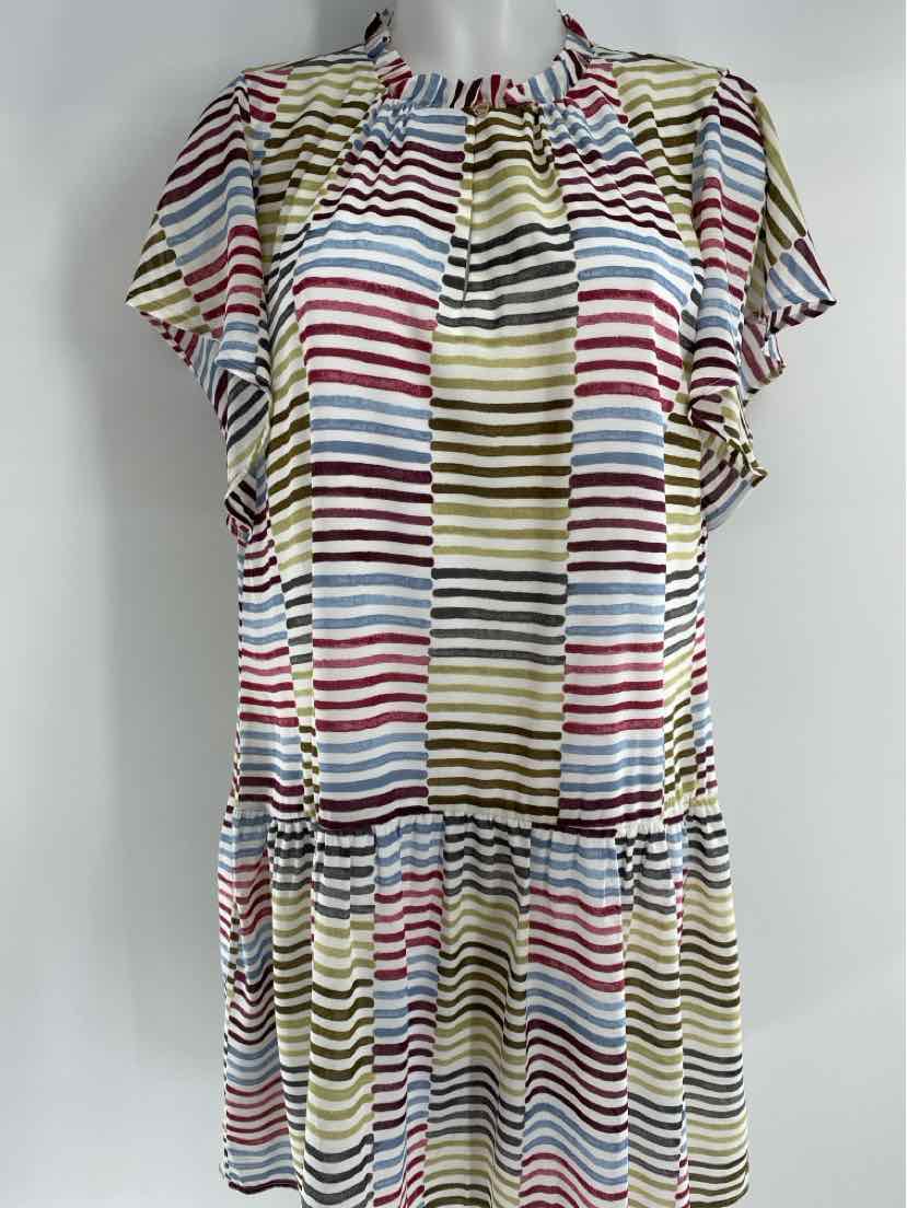 Size L LOFT Multi-Color Dress