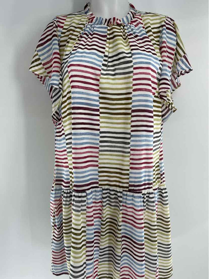 Size L LOFT Multi-Color Dress