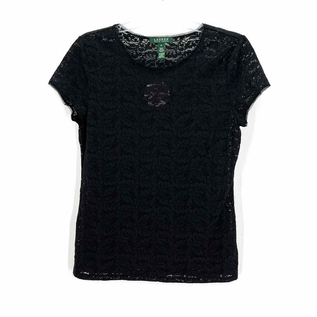Size M RALPH LAUREN Black Shirt