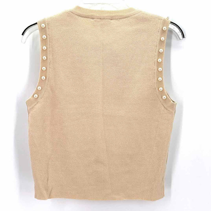 Size M ENTRO Beige Shirt