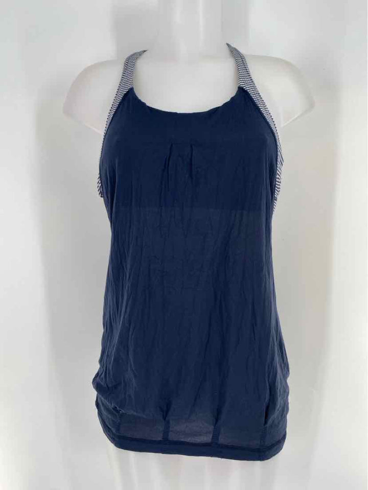 Size M Lululemon Navy Print Shirt