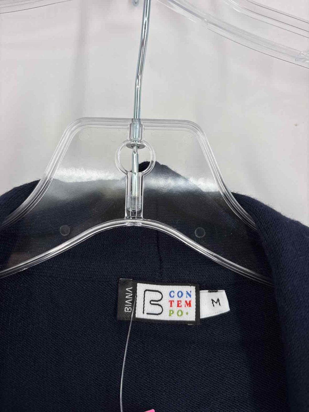 Size M Navy Knit Cardigan