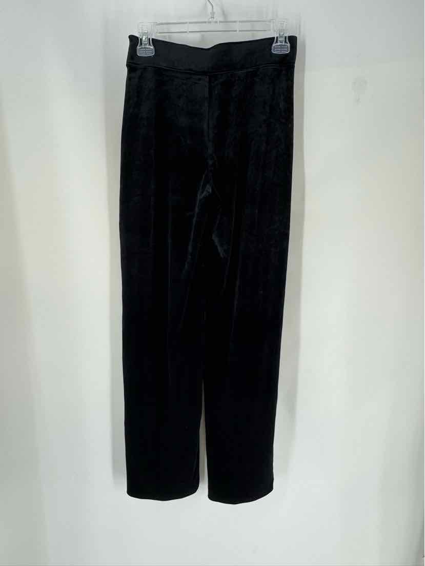 Size M SPANX Black Velour Pants