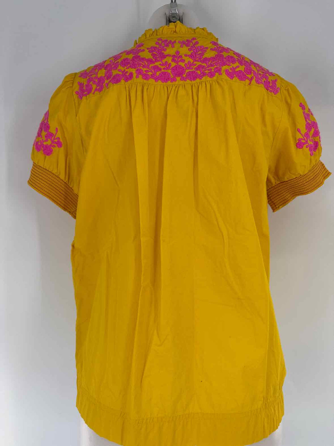 Size S J Crew Yellow Shirt