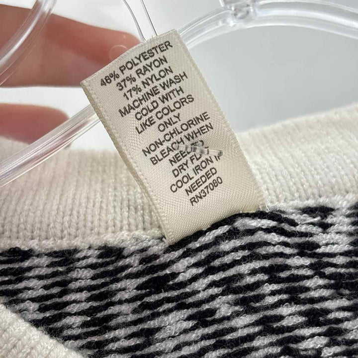 Size One Size VERSONA Cream Knit Sweater