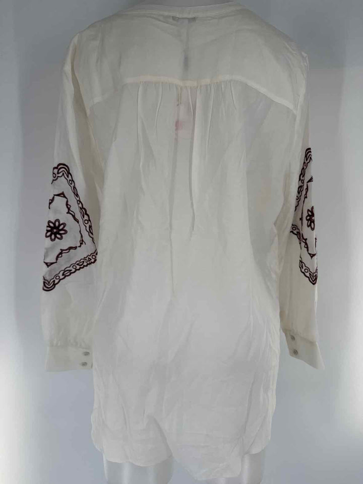 Size 16 Chico's Cream Shirt