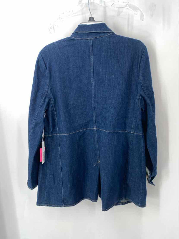 Size L Chico's Denim Blazer