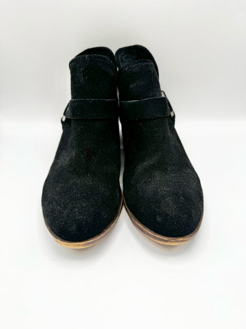 Shoe Size 7.5 LUCKY Black Suede Boots
