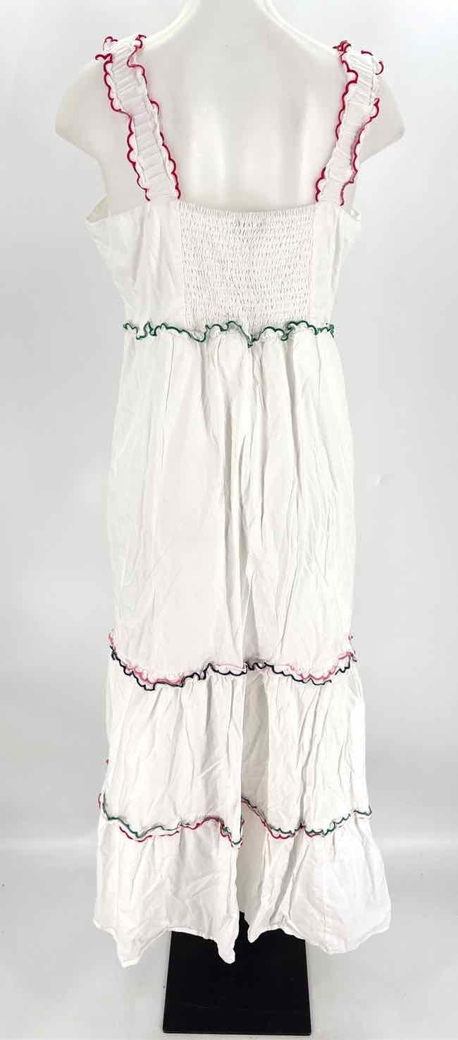 Size L LOFT White Cotton Dress
