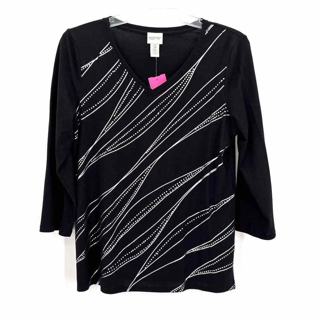 Size S Chico's Black Shirt