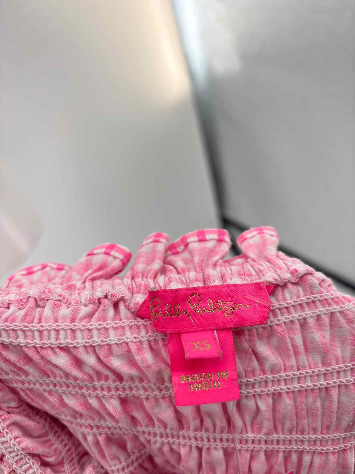 Size XS Lilly Pulitzer Pink Shirt