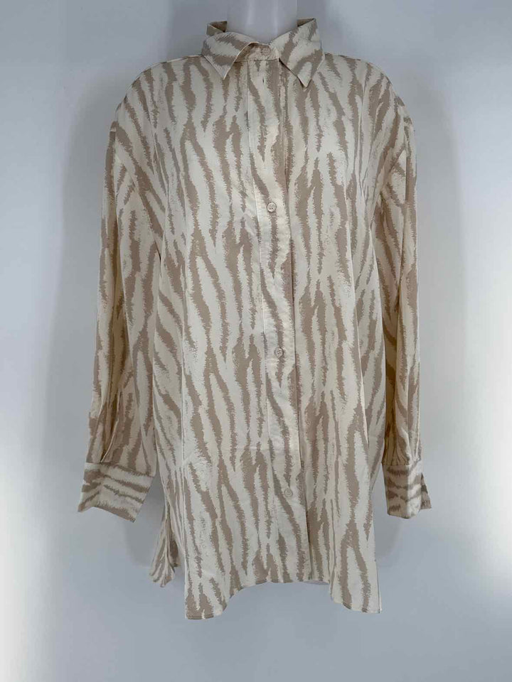 Size L GLAM Ivory Shirt