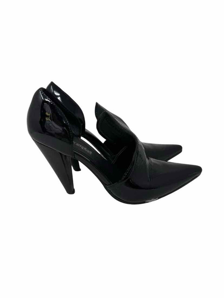 Shoe Size 7 JEFFREY CAMPBELL Black Pashmina Luxury - Pumps