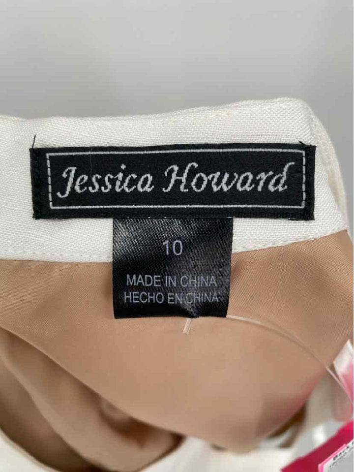 Size 10 JESSICA HOWARD Cream Dress