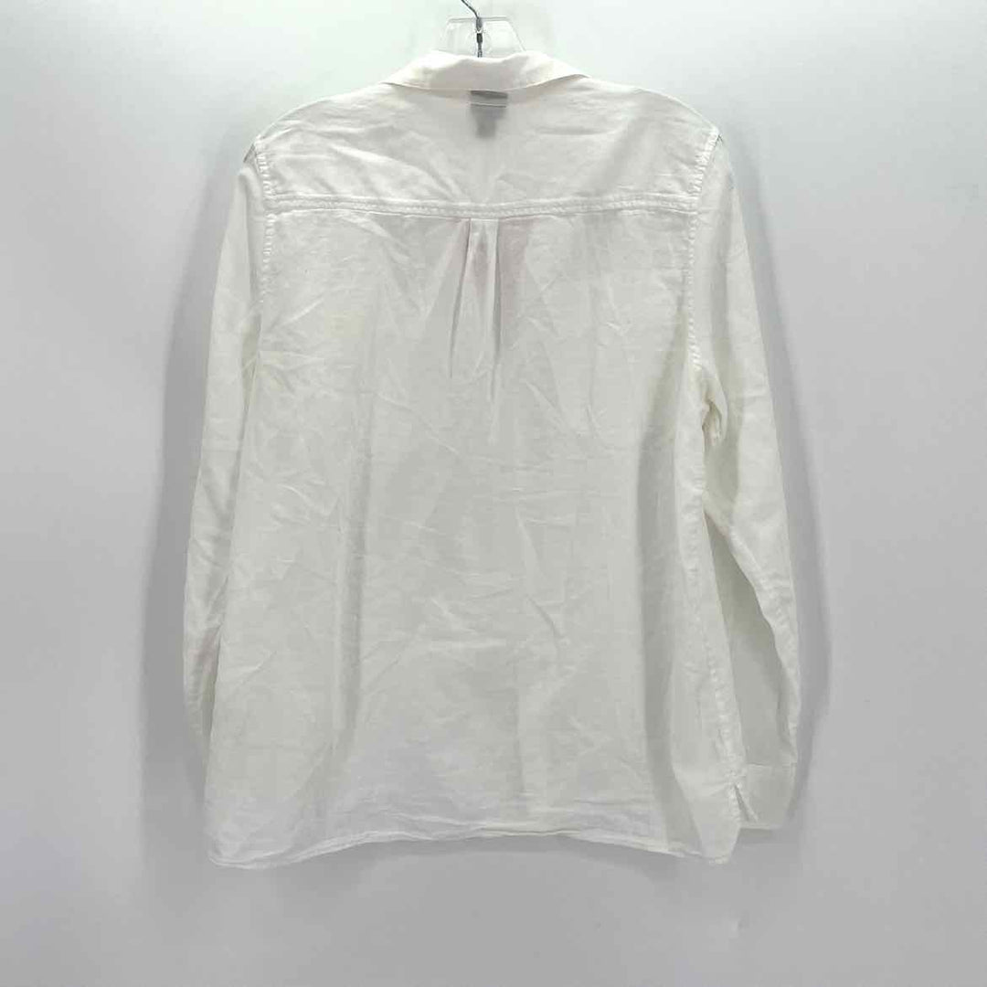 Size L PATAGONIA White Cotton Shirt