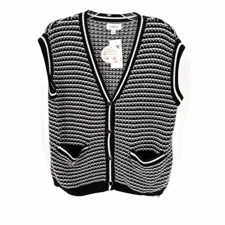 Size XL EVEREVE Multi-Color Knit Vest