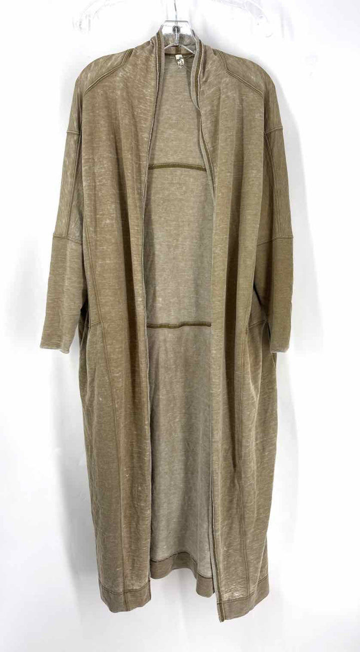 Size XS FREE PEOPLE Olive Cotton Cardigan