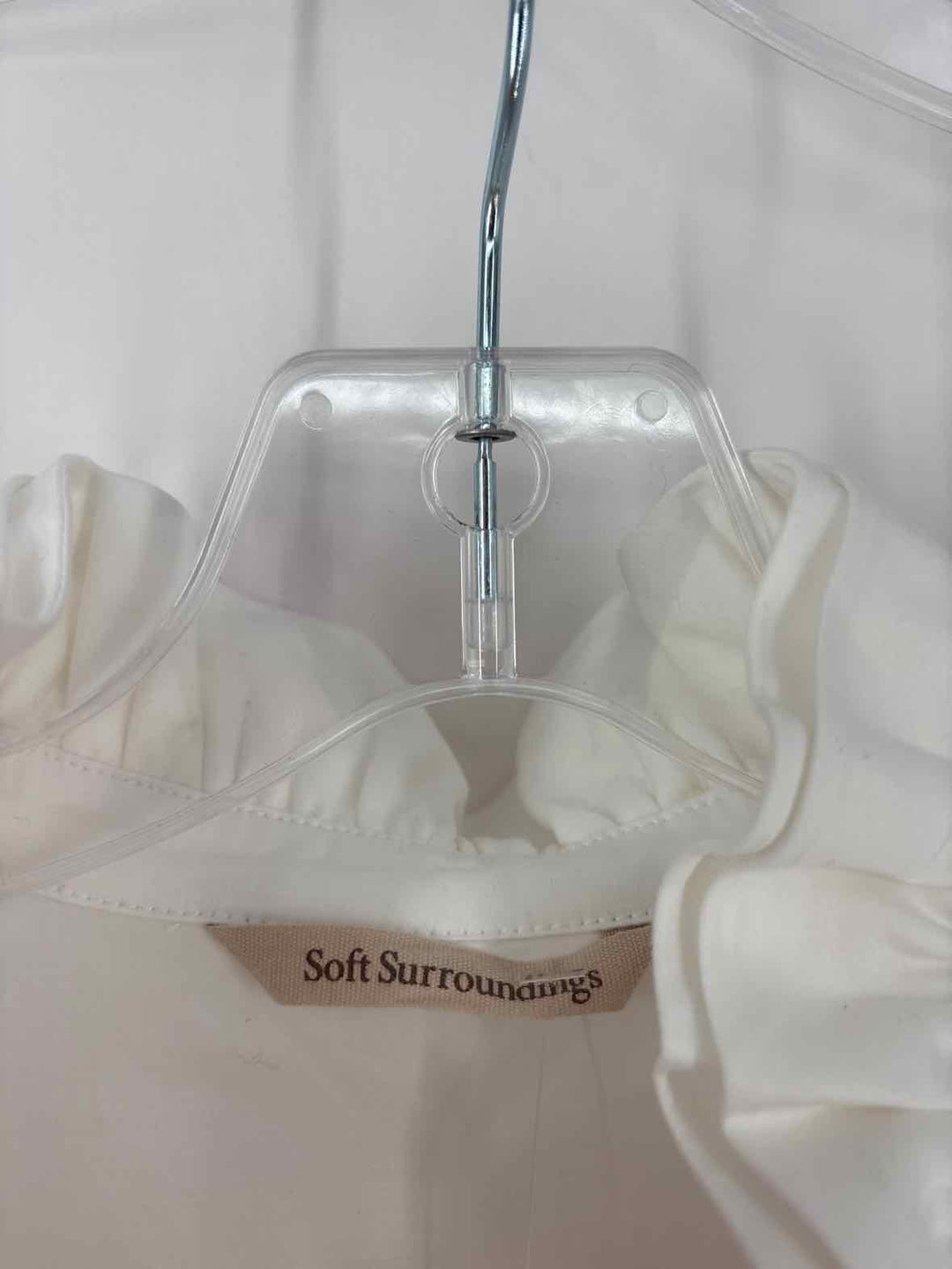Size S SOFT SURROUNDINGS White Shirt