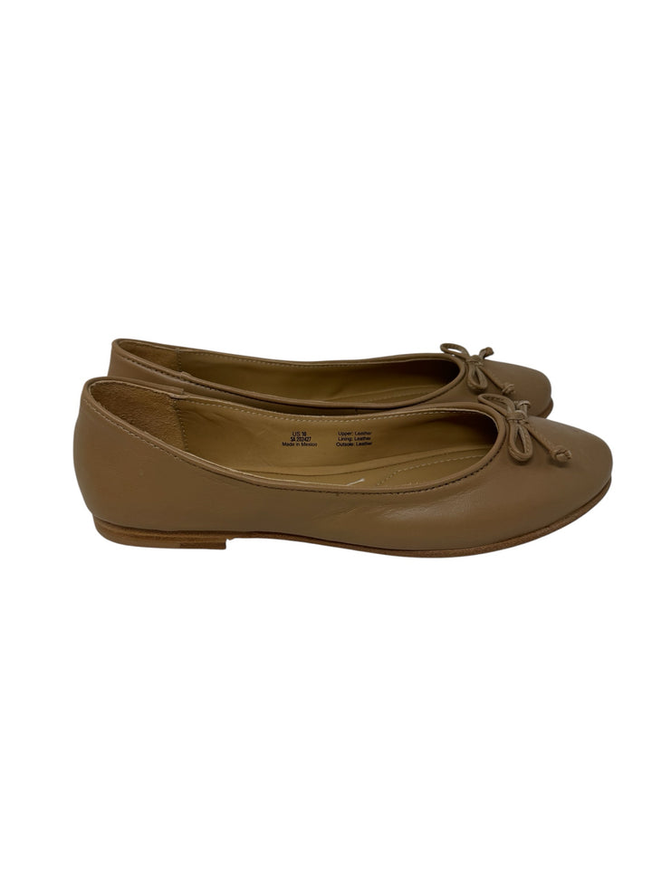Shoe Size 10 Tan Leather Flats