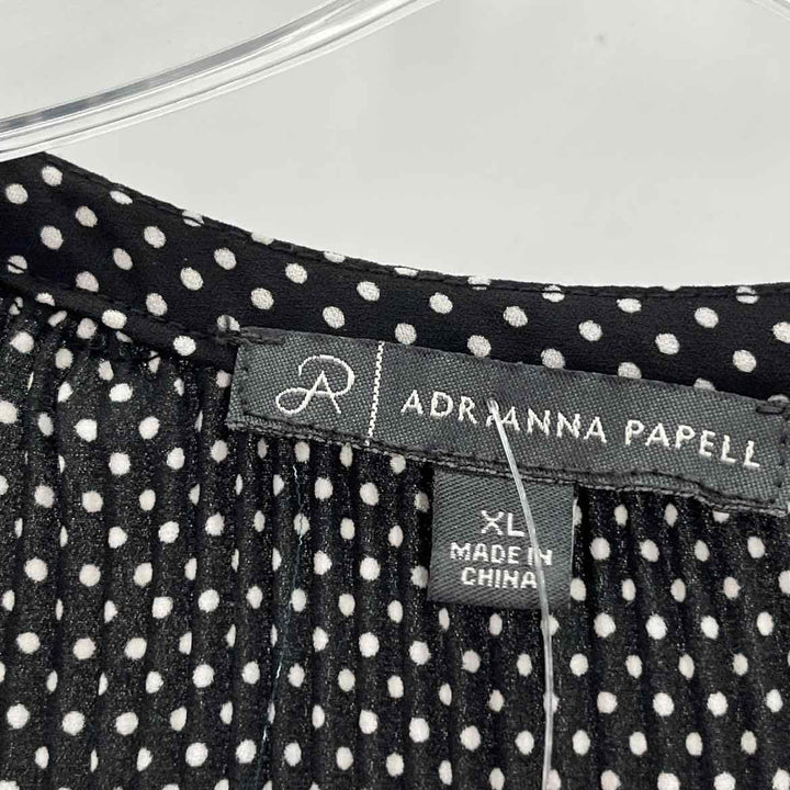 Size XL Adrianna Papell Gray Shirt