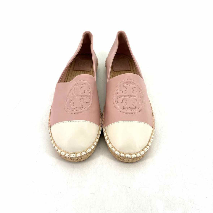 Shoe Size 9 Tory Burch Pale Pink Lace Flats