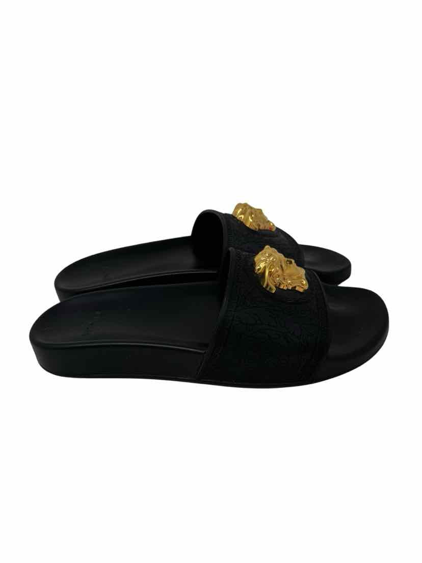 Shoe Size 41 Versace Black Luxury - Sandals