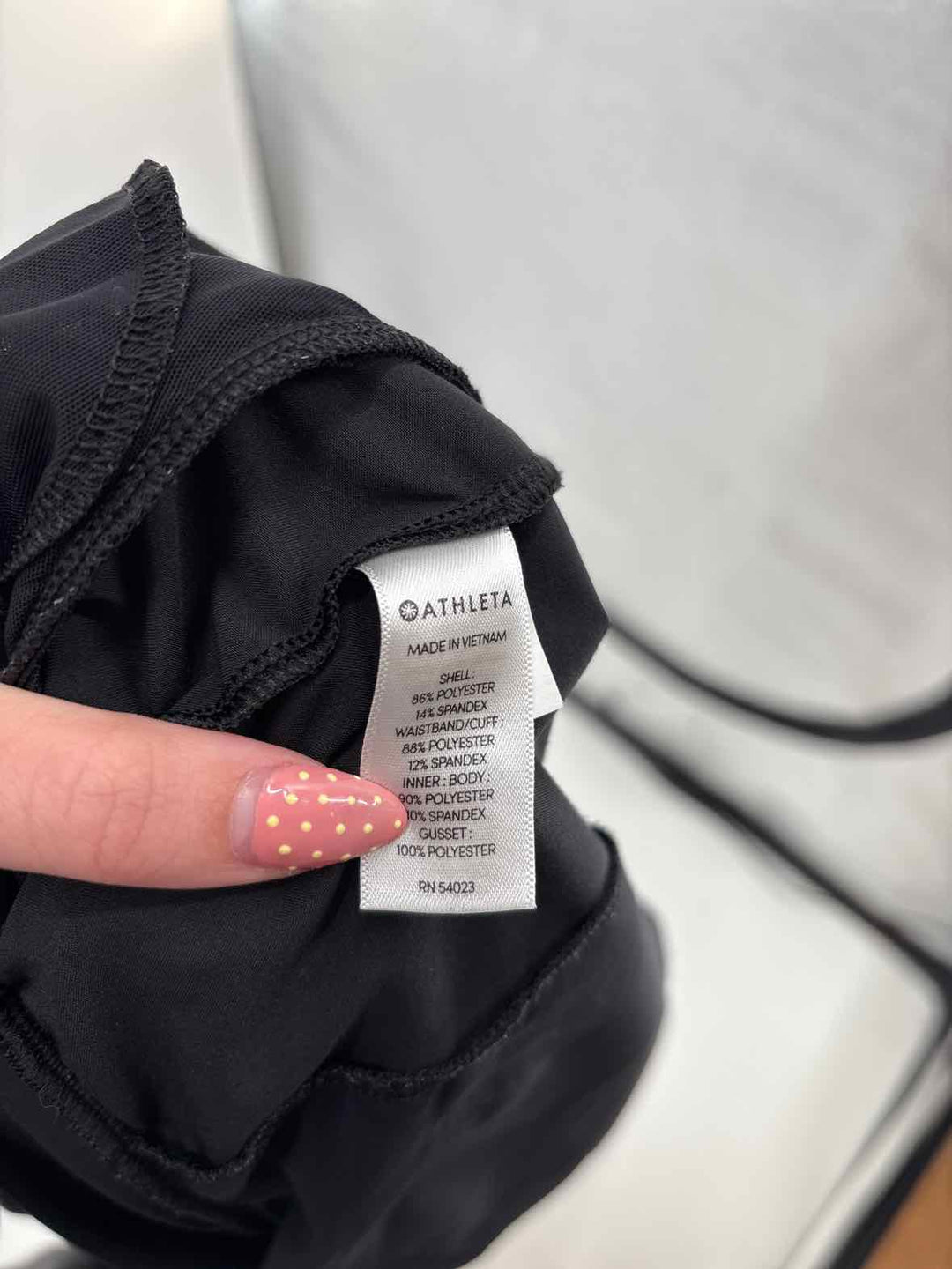 Size 12 Athleta Black Skirt