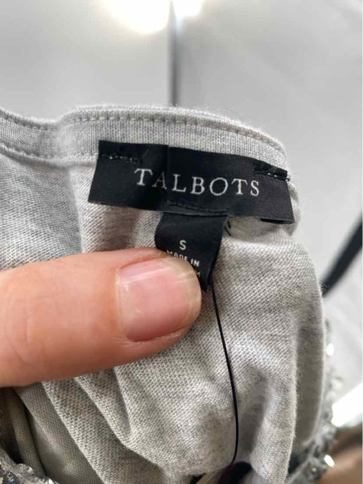 Size S Talbots Silver Shirt