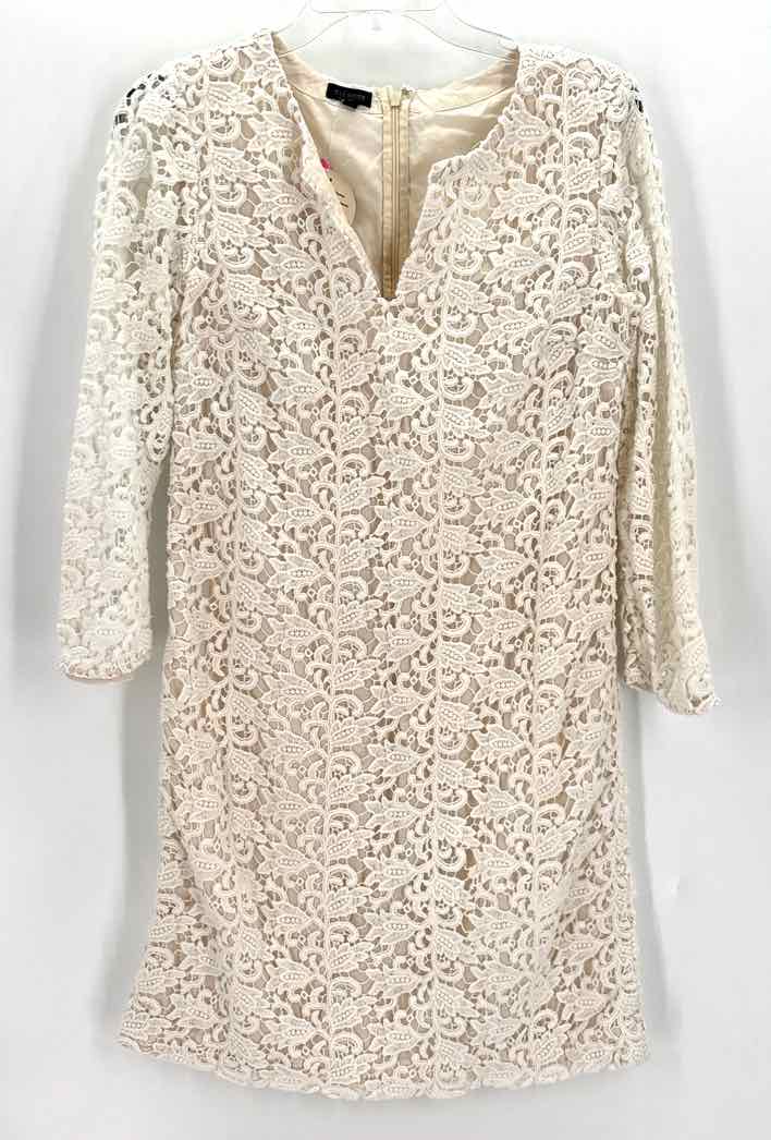 Size 6 Talbots Cream Dress