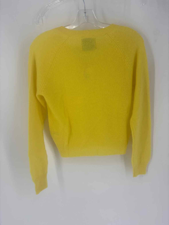 Size XS Yellow Sweater