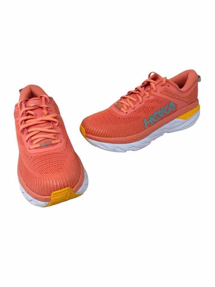 Shoe Size 12 HOKA Orange Sneakers