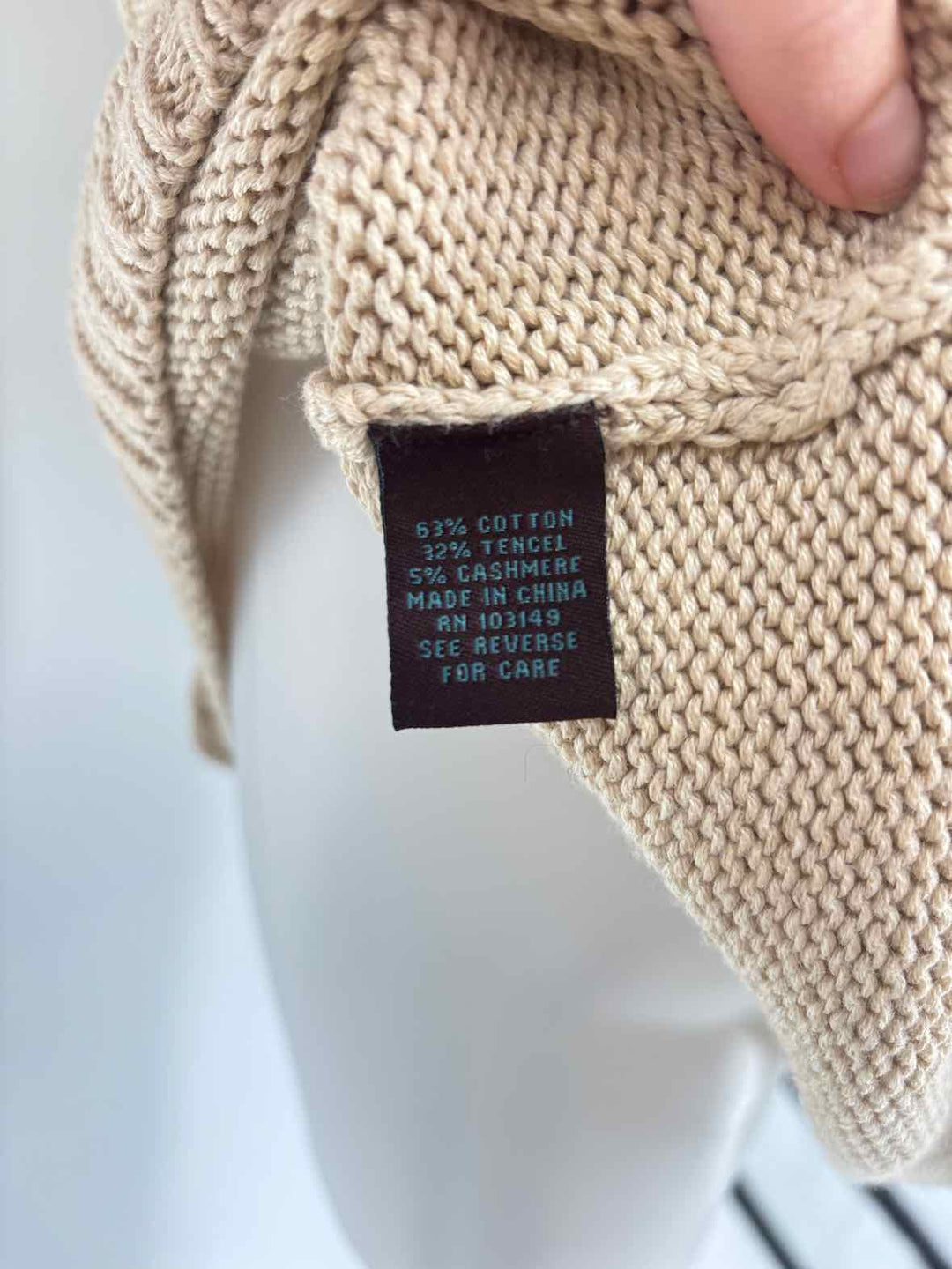 Size L Tan Dress