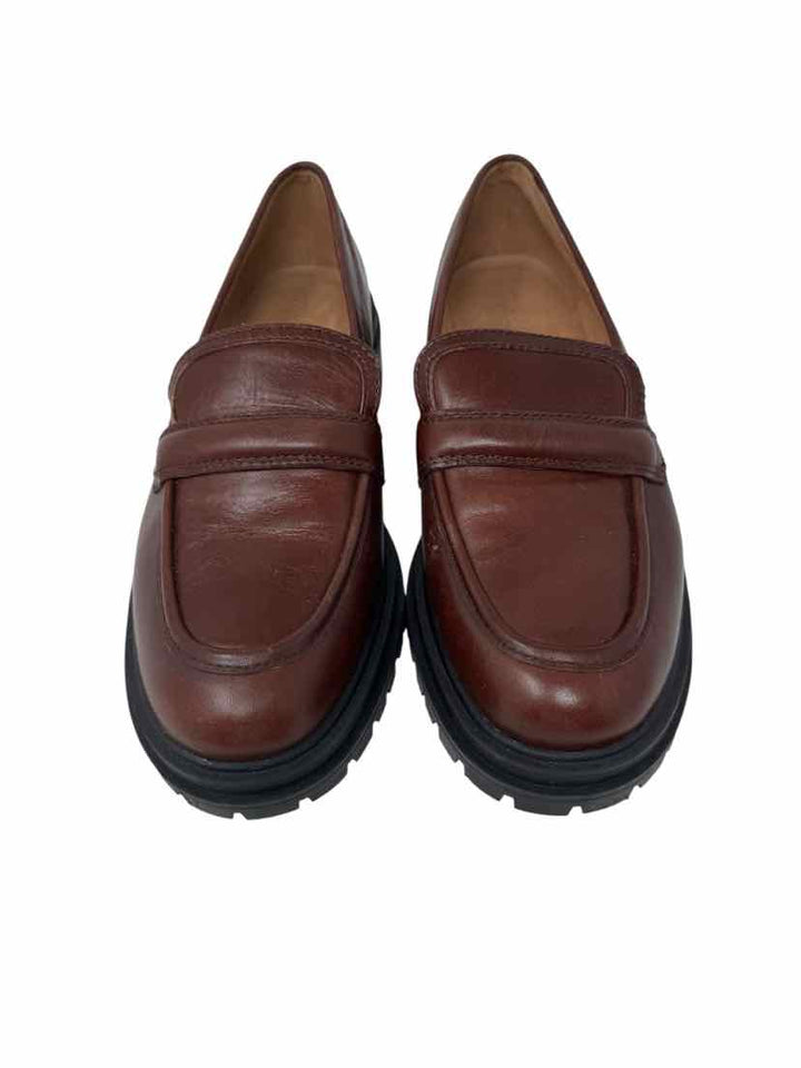 Shoe Size 8 MADEWELL Brown Loafers