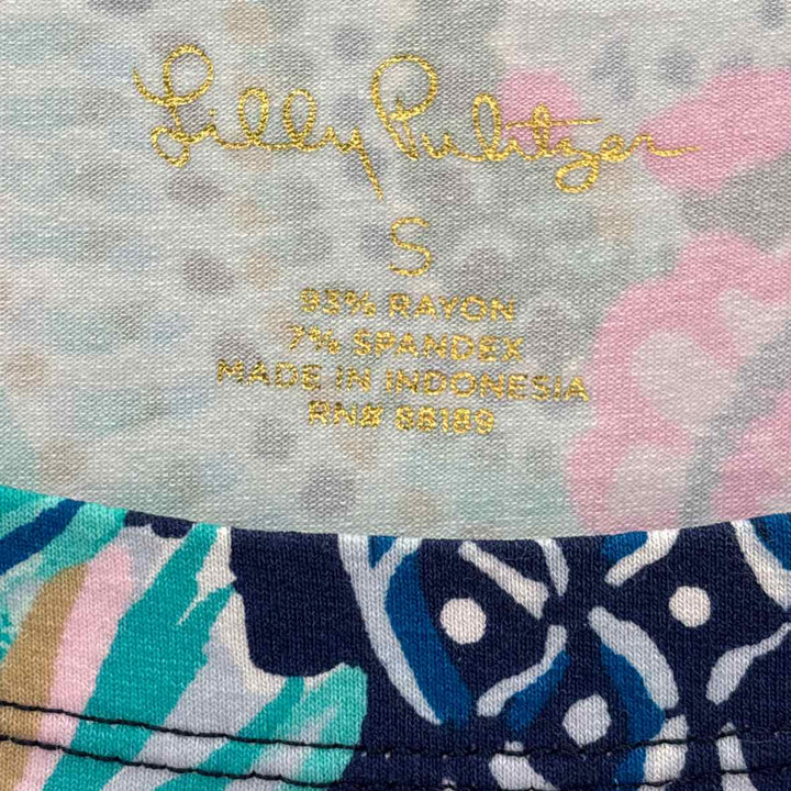 Size S Lilly Pulitzer Navy Dress