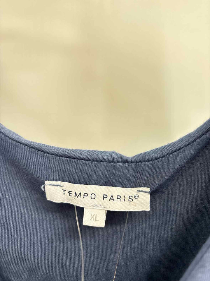 Size XL TEMPO PARIS Blue Dress