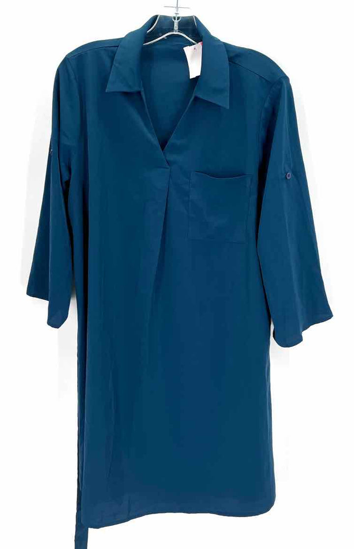 Size M HALARA Blue Dress