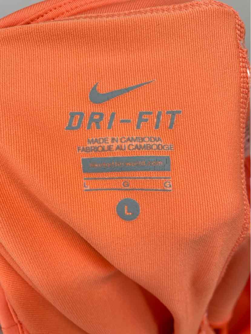 Size L Nike Orange Skirt