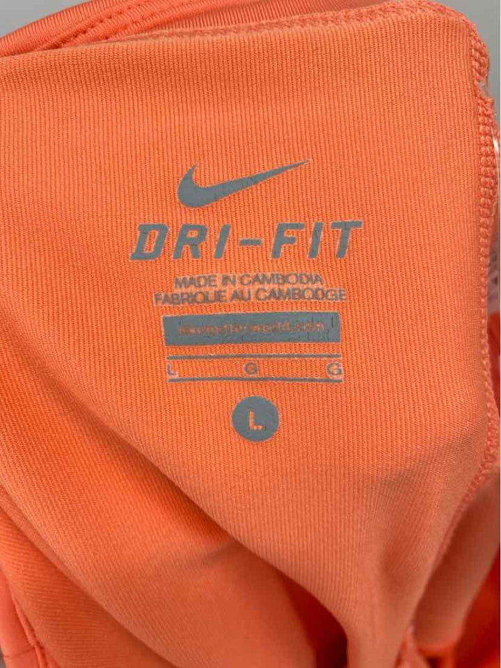 Size L Nike Orange Skirt