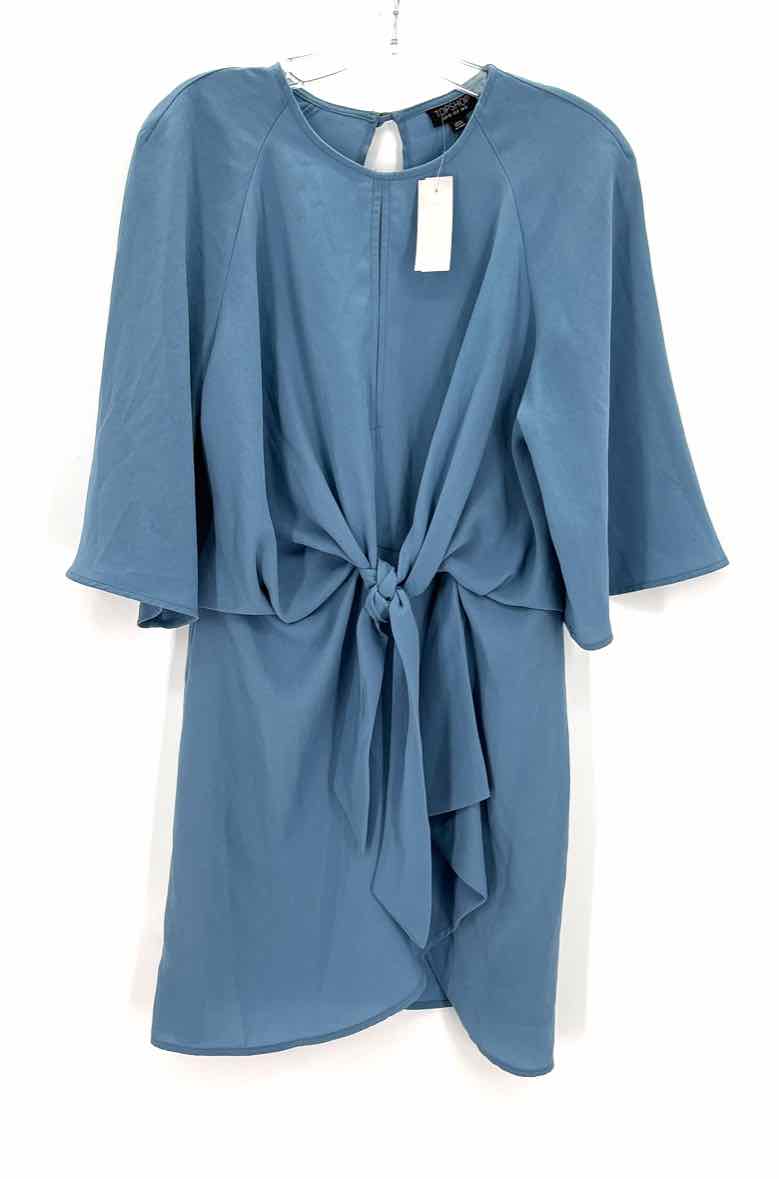 Size 8 TOPSHOP Light Blue Dress