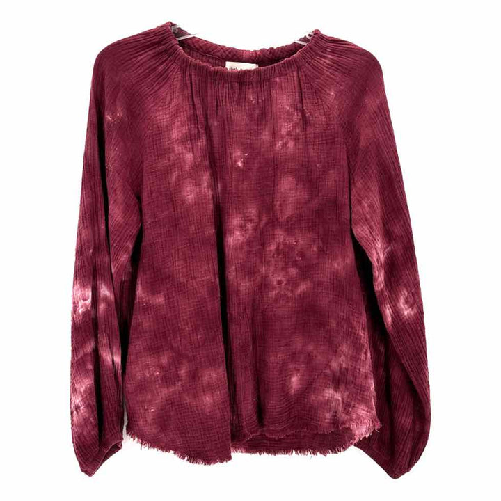 Size M CLOTH & STONE Burgundy Shirt
