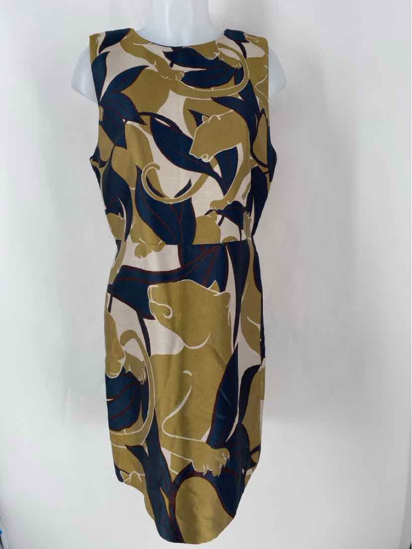 Size 14 Ann Taylor Gold Dress