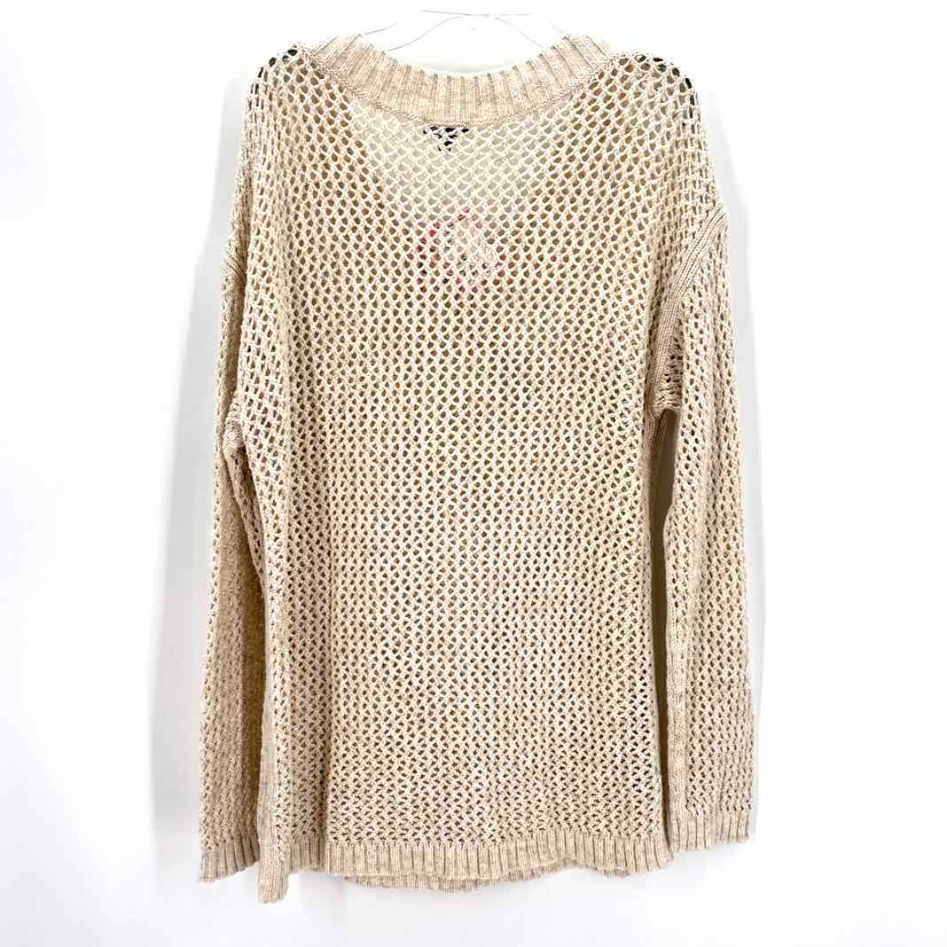 Size L Talbots Cream Sweater