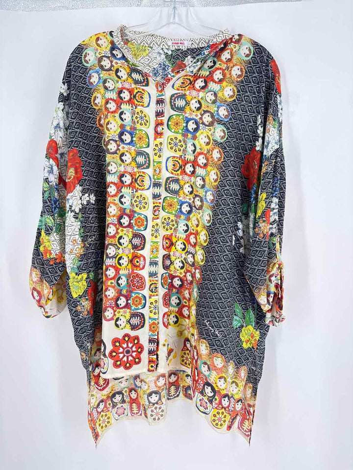 Size L Johnny Was Multi-Color Shirt