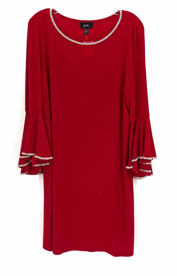 Size XL MSK Red Dress