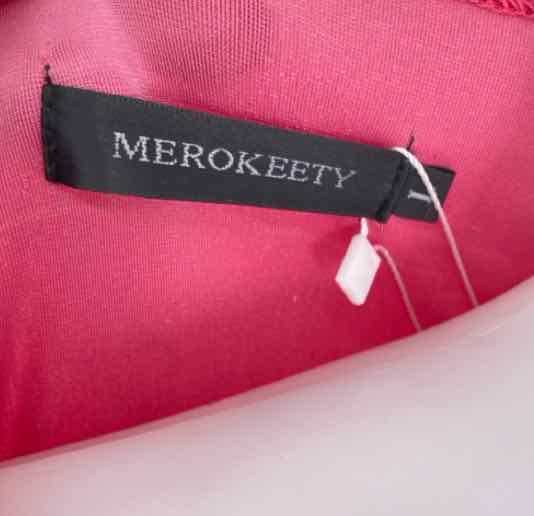 Size L Fuschia Velour Dress